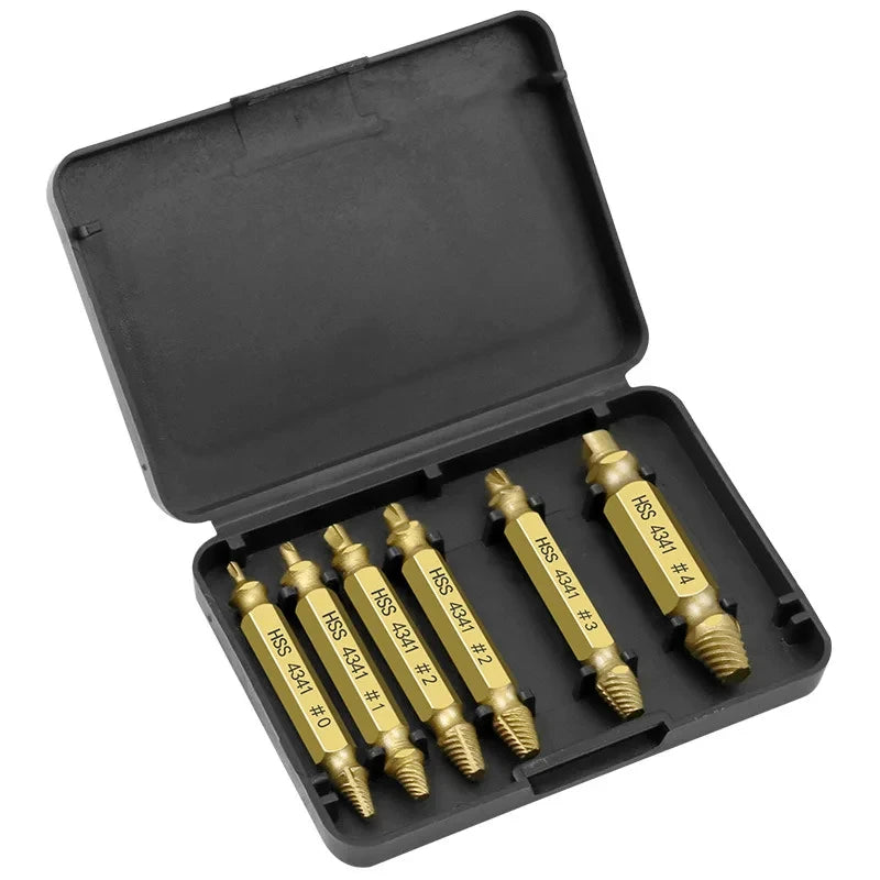 Damaged Screw Extractor Set
